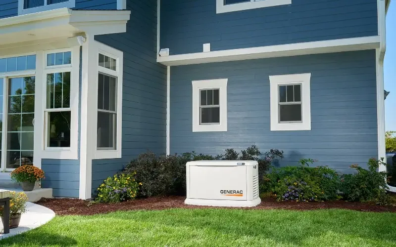 Generador residencial Generac instalado