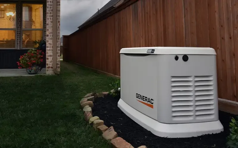 Instalación profesional de planta de respaldo